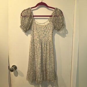 Altar’d State Floral Lace Midi Dress – Size Small (No Tags)